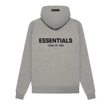 Essentials Hoodie – "Dark Oatmeal"