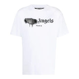 Palm Angels Spray Paint Logo - White
