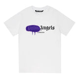 Palm Angels Spray Paint Logo - White