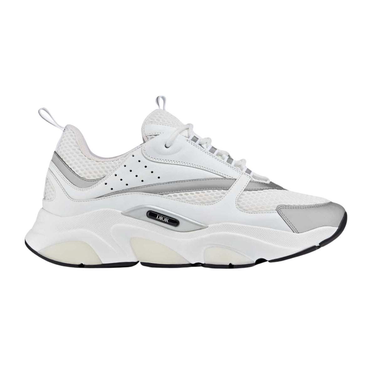 Dior B22 Sneaker – White Calfskin