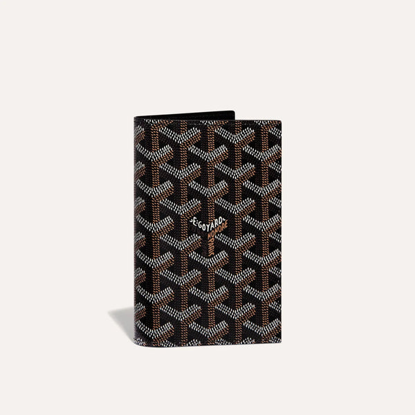 Goyard Passport Holder – Saint-Pierre (Black)