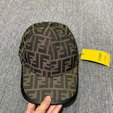 Cross-border foreign trade letter, jacquard, embroidered leather-edged baseball cap, fashionable unisex high-version baseball cap, sunshade in stock