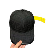 Cross-border foreign trade letter, jacquard, embroidered leather-edged baseball cap, fashionable unisex high-version baseball cap, sunshade in stock
