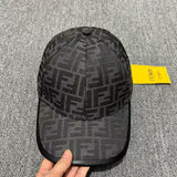 Cross-border foreign trade letter, jacquard, embroidered leather-edged baseball cap, fashionable unisex high-version baseball cap, sunshade in stock