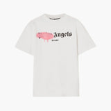 Palm Angels Spray Paint Logo - White
