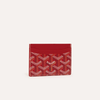 Goyard Card Holder – Red