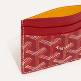 Goyard Card Holder – Red