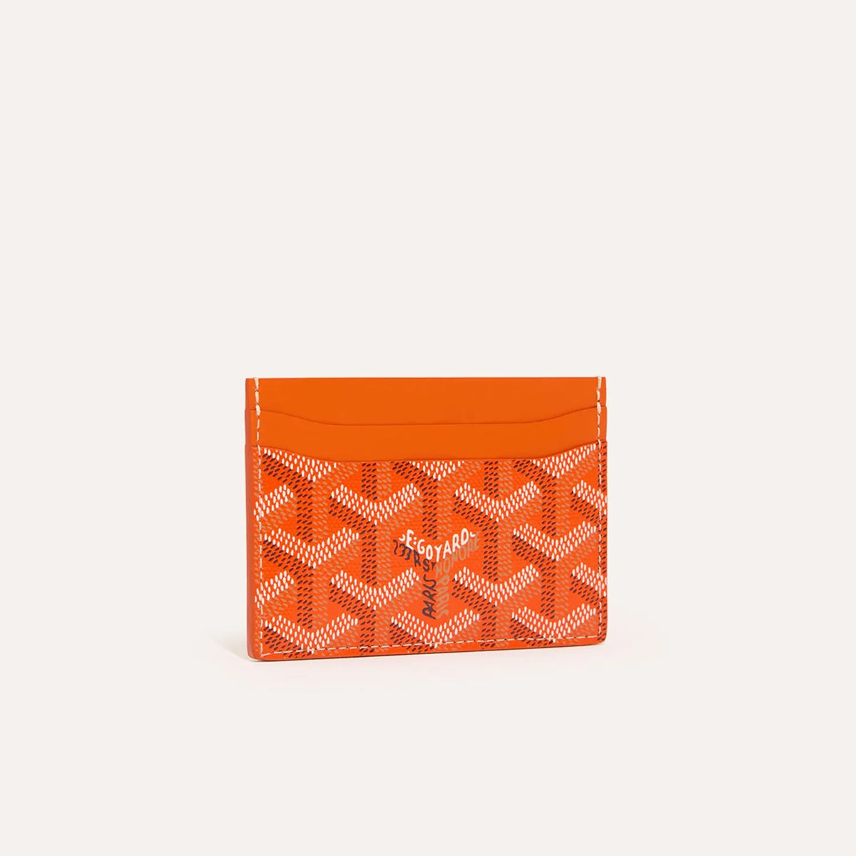Goyard Card Holder – Orange