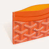 Goyard Card Holder – Orange