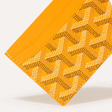 Goyard Card Holder – Yellow