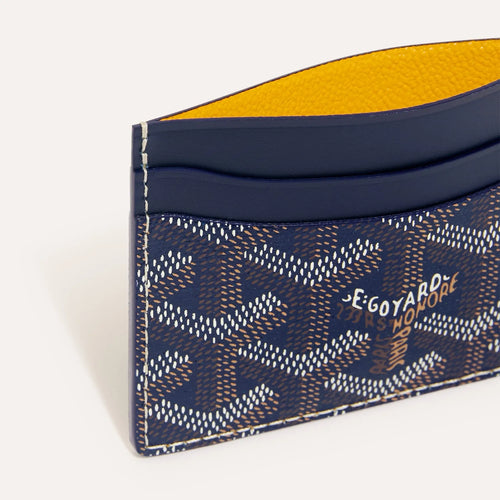 Goyard Card Holder – Royal Blue
