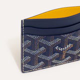 Goyard Card Holder – Royal Blue