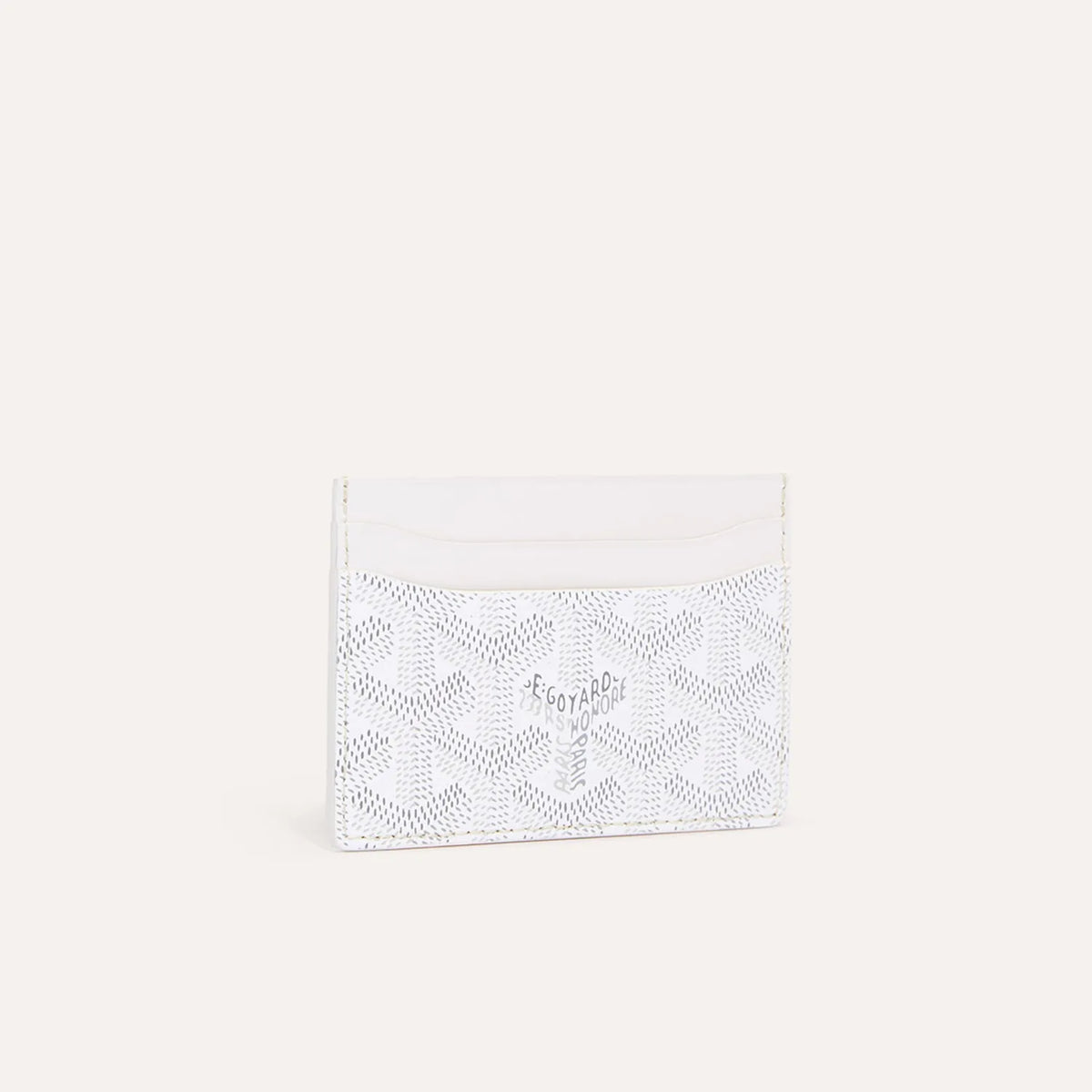 Goyard Card Holder - White