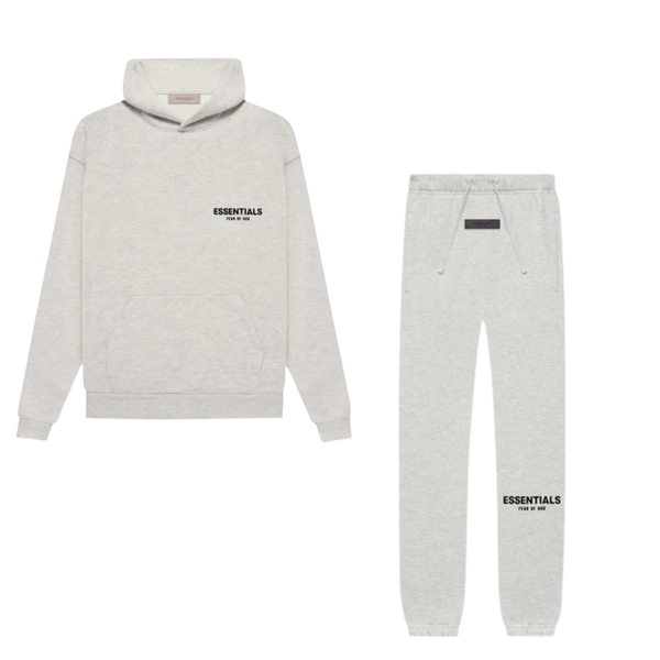 Fear Of God Essentials Tracksuit Set — "Light Oatmeal"